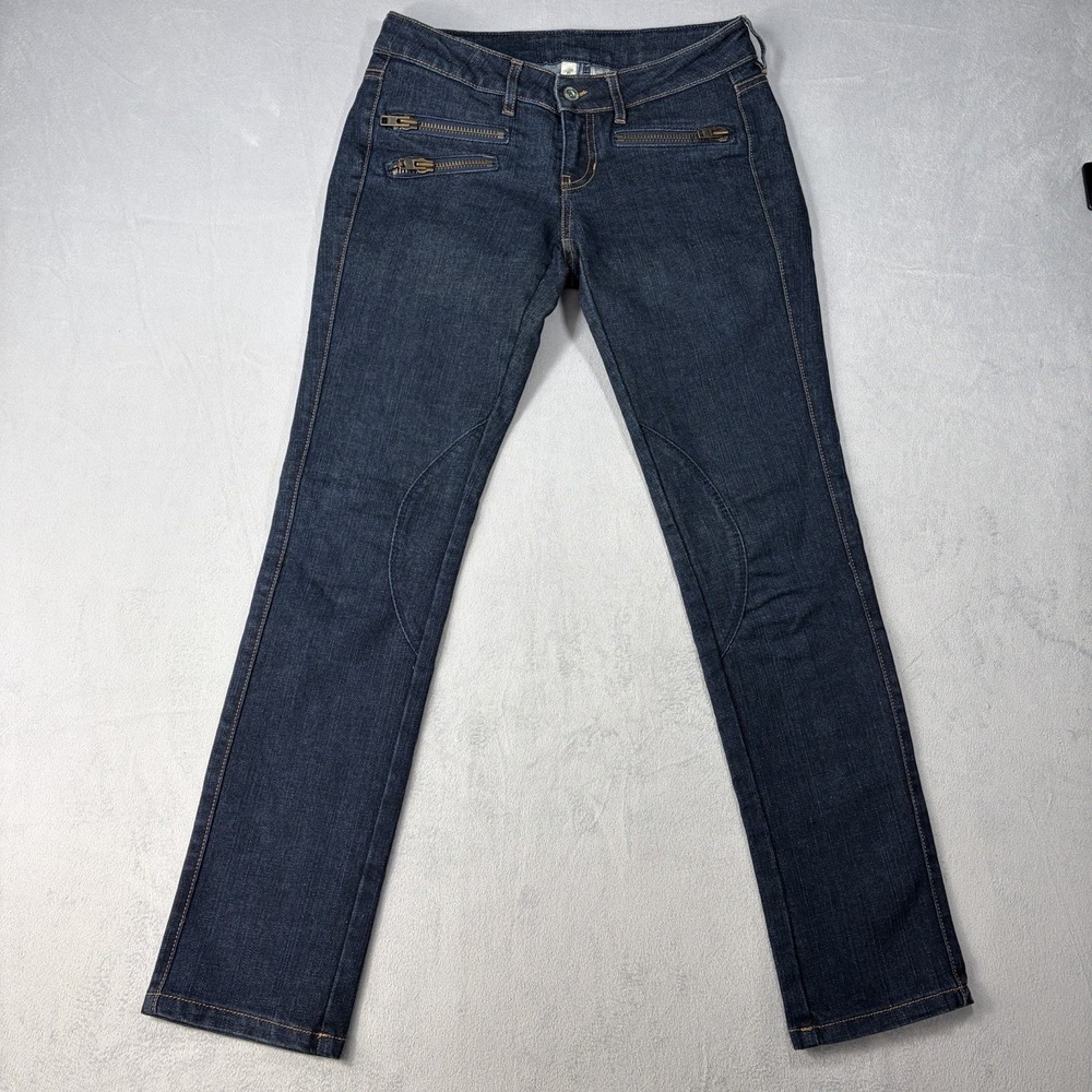 MNG Jeans Women's Size 6‎ Blue Slim jeans Zipper Low Rise